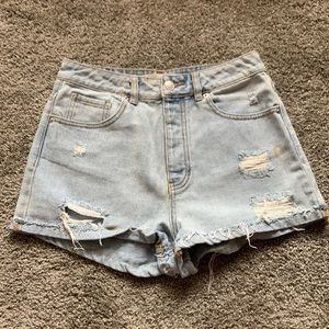 Brandy Melville Light Jean Shorts